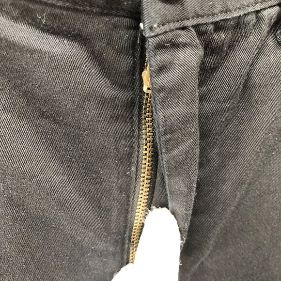 J. Crew Athletic Slim Flex Chino Pant Mens 32x30 Black Stretch Flat Front - Picture 5 of 12